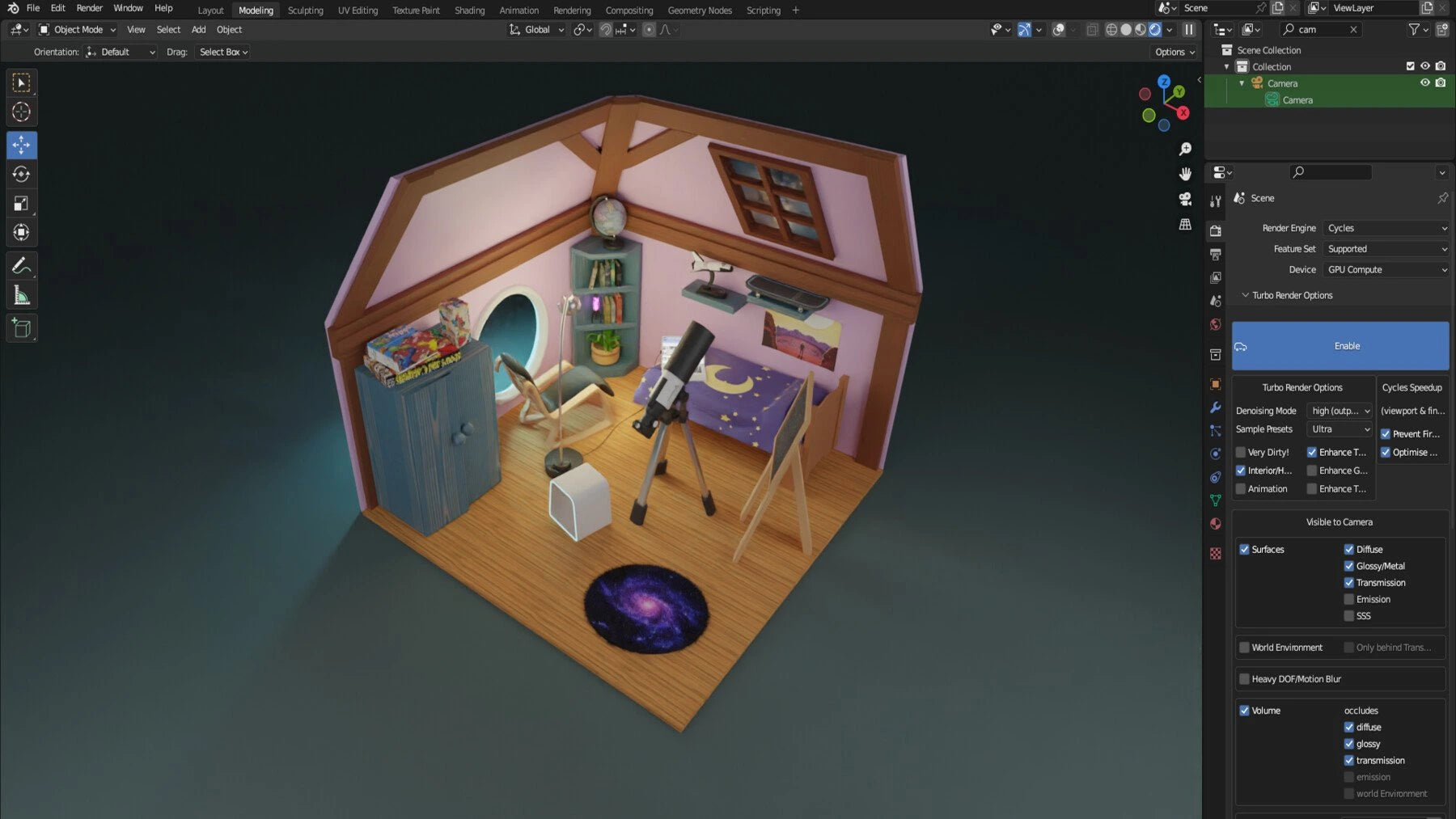 Seemless 3D Rendering