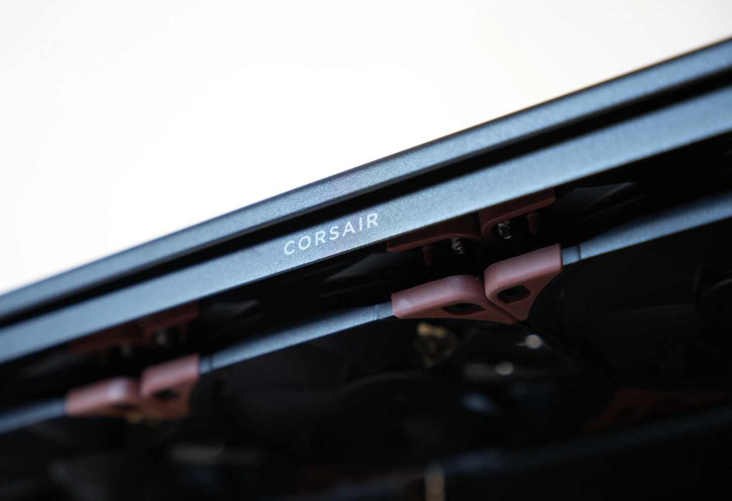 Close Up of a Black Workstation PC in Montreal, Canada