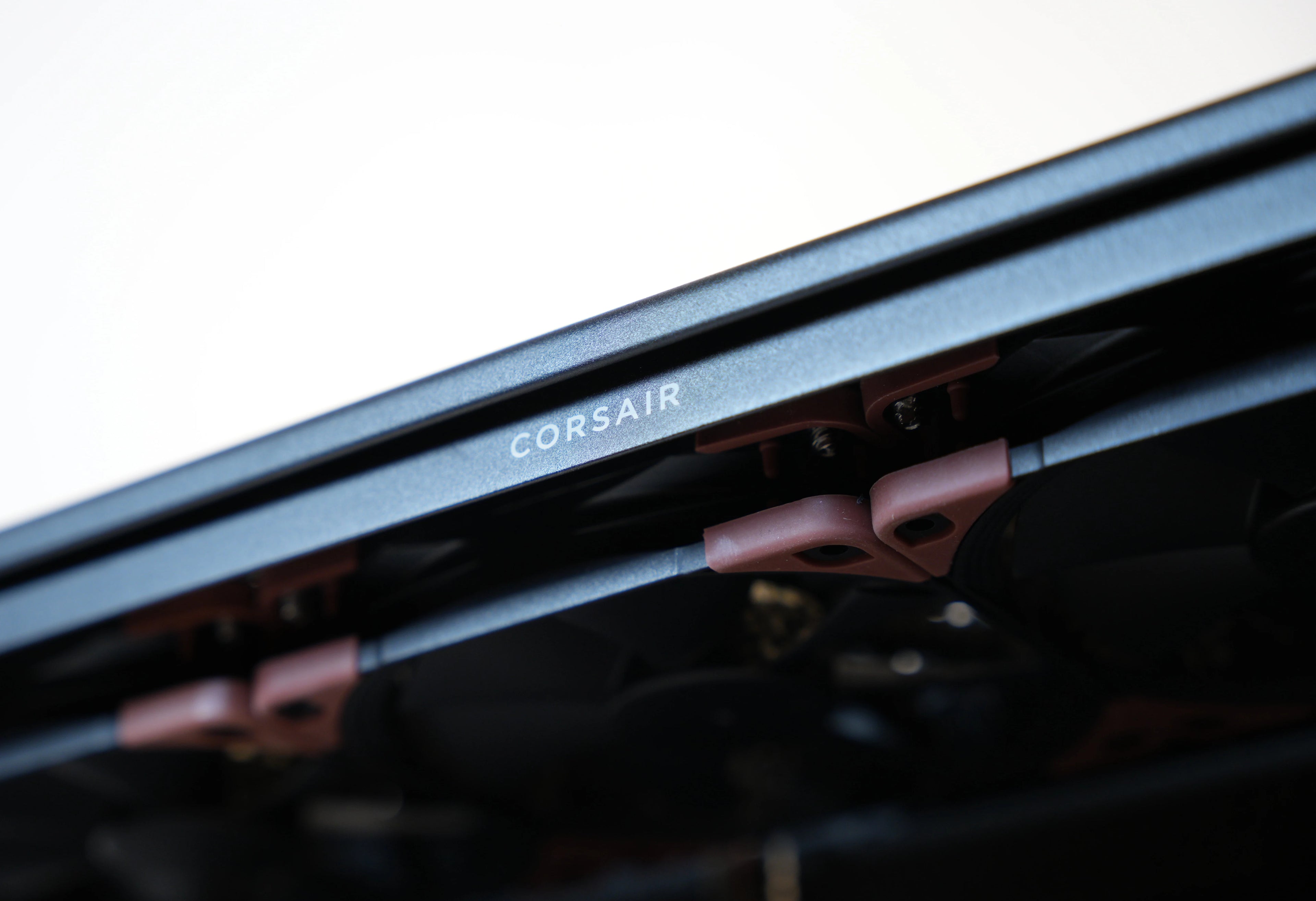 Close Up of a Black Workstation PC in Montreal, Canada